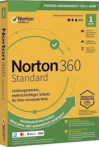 Preisvergleich Produktbild NORTON 360 STANDARD 10GB GE