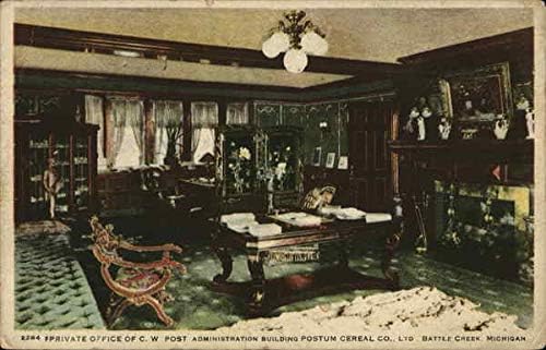 Postum Building Postum Cereal Co. - Private Office of C. W. Post, Administration ...