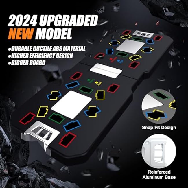 Lalahigh Premium Aluminum Alloy Push Up Board, Home Workout Equipment, Multifunctional Home Fitness,Ideal for Comprehensive Strength Training and Home Workouts