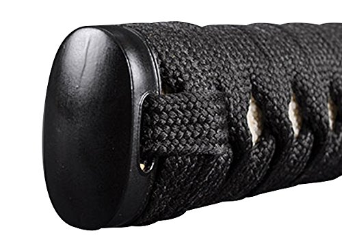 Handmade Sword - Samurai Sword Katana, Functional, Hand Forged, 1045/1060 Carbon Steel, Heat Tempered/Clay Tempered, Full Tang, Sharp, Wooden Scabbard (Crane)