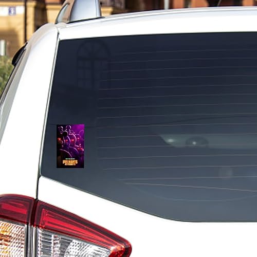 Miniatura 3 de FNAF - Póster de película grande  Five Night's Gear, at Freddy's Pizzaria  Grande 5 pulgadas de alto 3.75 pulgadas de ancho