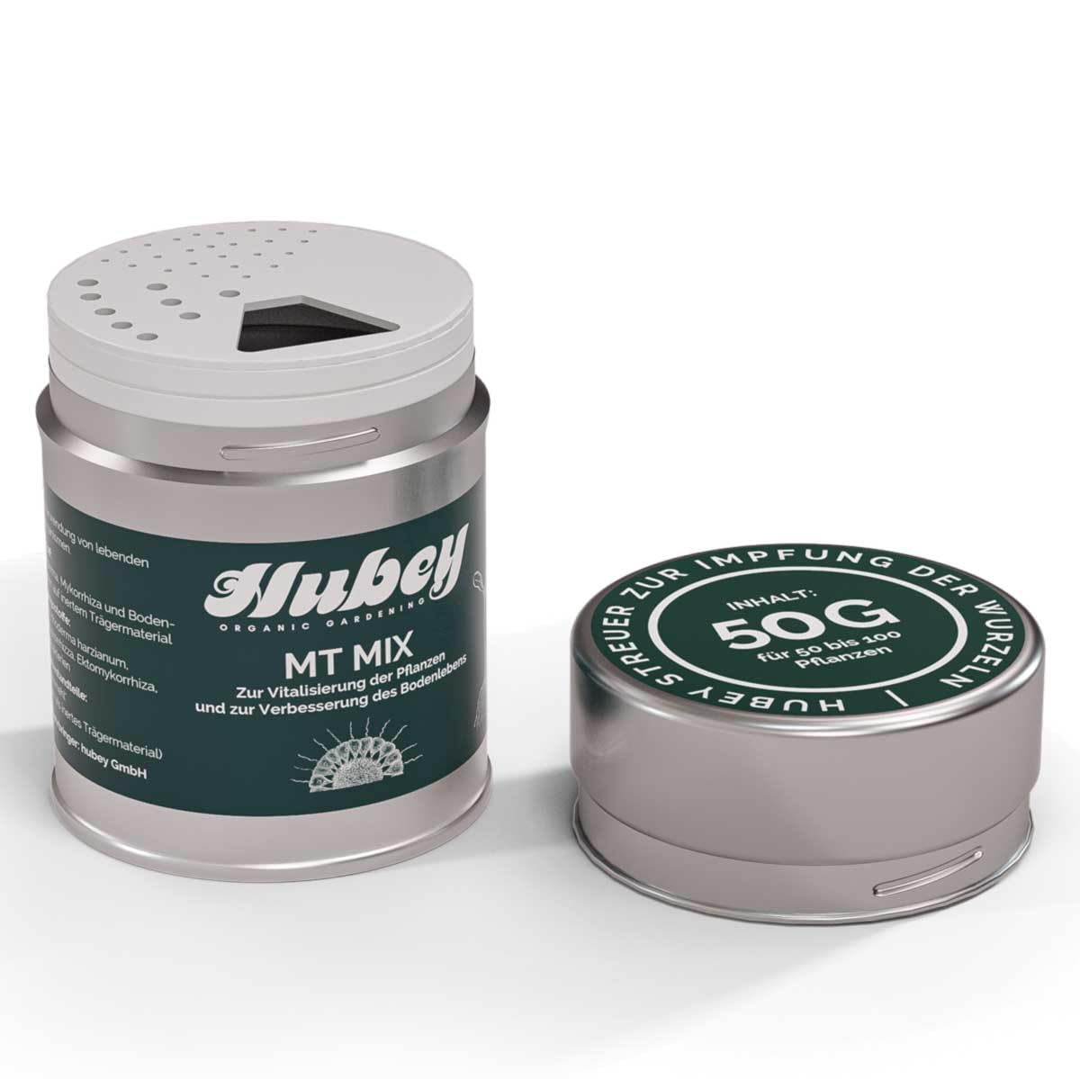 HUBEY GBS Starter Kit – Organischer Bio Dünger Set für 100L Erde – Grow & Bloom Düngerset mit Wurmhumus, Guano, Vinasse, Mykorrhiza & Bentonit – für Gemüse, Kräuter & Pflanzen