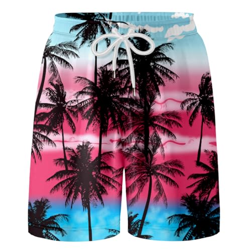 Pantalones cortos con estampado floral de flores casuales para niñas