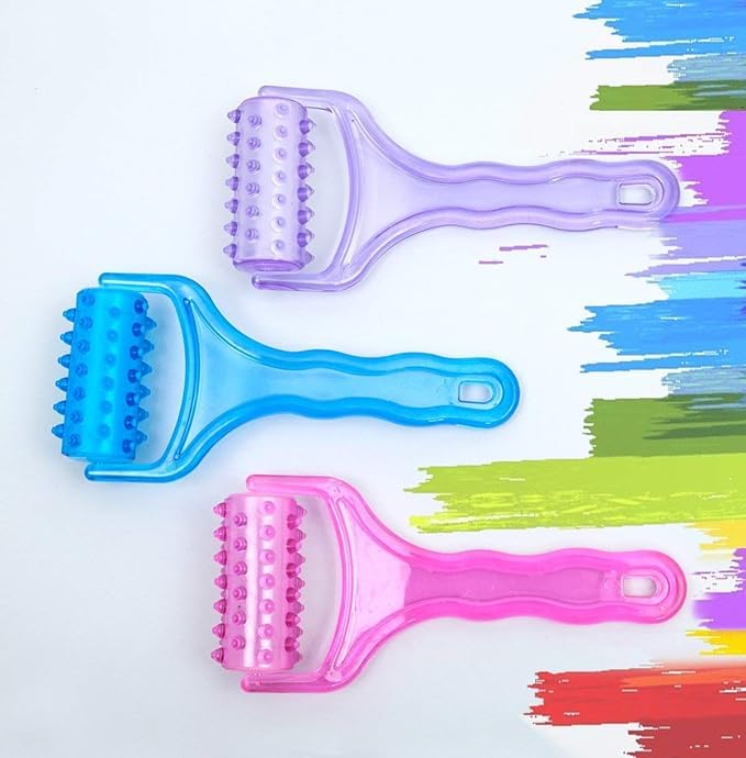 Acuworld handi roller muscle roller easy grip acupressure limb roller masagar Acuworld handi roller muscle roller easy grip acupressure limb roller masagar