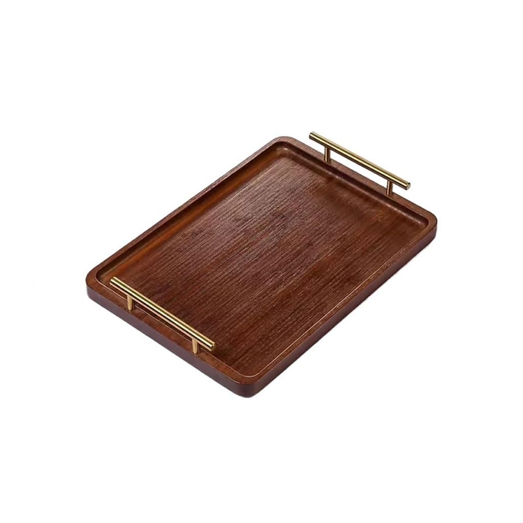 Bandejas Servir Comida Bandeja de té Rectangular Comida Frutas Taza Agua Juego Servicio Restaurante la Tarde en casa Mesa Cama
