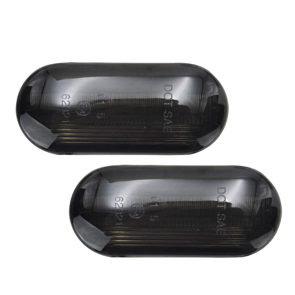 AutoStyle Set LED Side Indicators compatible with VAG/Ford various models - Smoke - incl. Dynamic Running Light