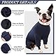 Kuoser Hundebody nach op, Medizinischer Body Hund，Hunde Schlafanzüge, Hundebody nach kastration, Anti-Lecken Wundschutz，Kegel-Alternative (2XL,Blau)