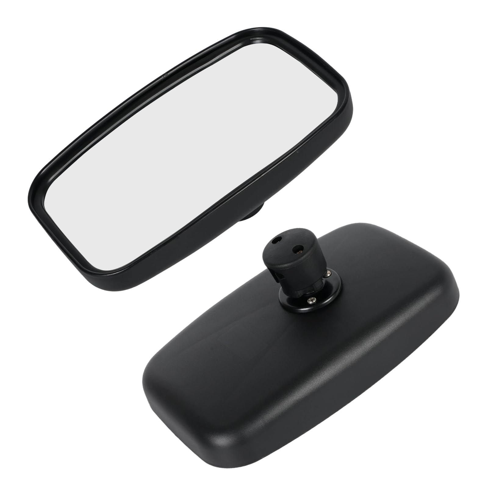 2 specchietti retrovisori universali per trattore, 27,7 x 17,3 cm, in PVC con alloggiamento, supporto agricolo, specchietto retrovisore, trattore, per macchine agricole, specchio regolabile, trattore