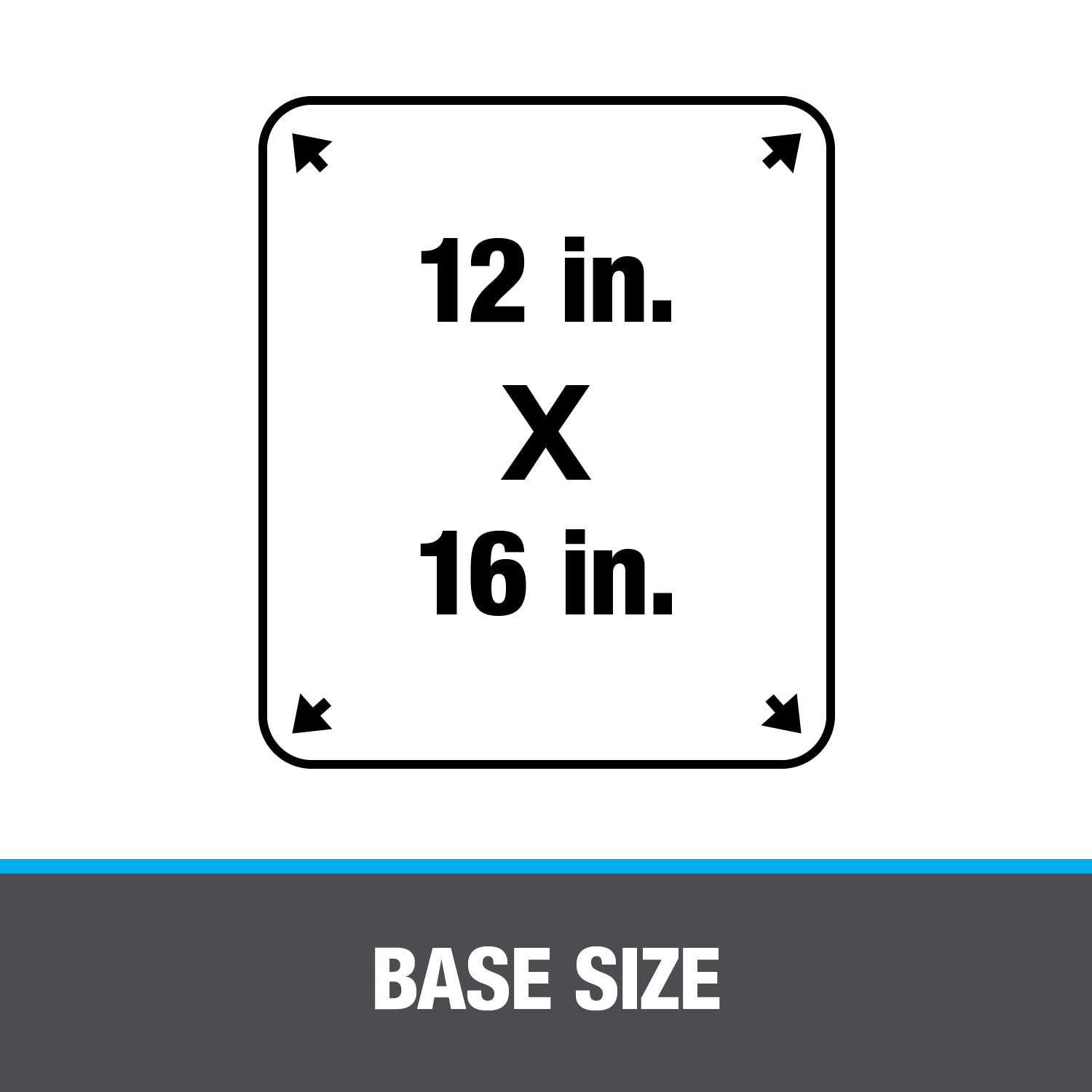 Oatey 11920 Migające dach, 7,6 cm - 10,5 cm, szary