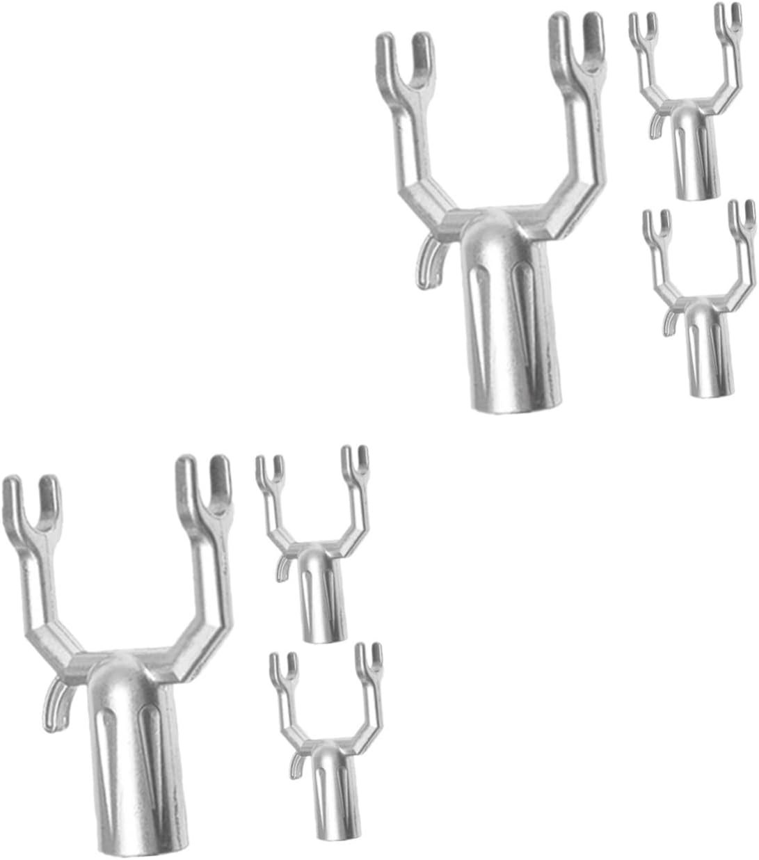 Alipis 6pcs Clothes Drying Pole Fork Replacement Parts for Home Balcony Clothes Poles Convenient Hanging for Household Use
