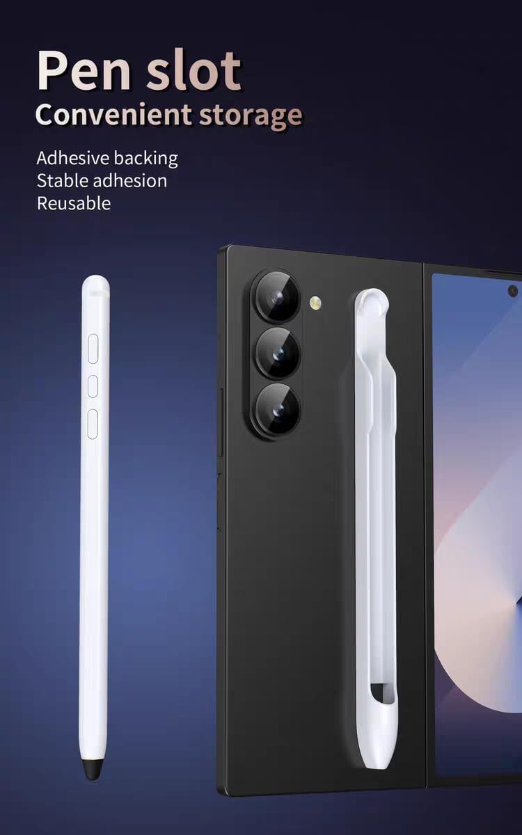 Z Fold 7 S Pen (WithBluetooth) for Samsung Galaxy Z Fold 7 Fold Edition, Compatible with iPhone, Microsoft, Surface, AMZ Fire HD, Samsung Galaxy tablet, Android, Apple all touch screen devices (White)