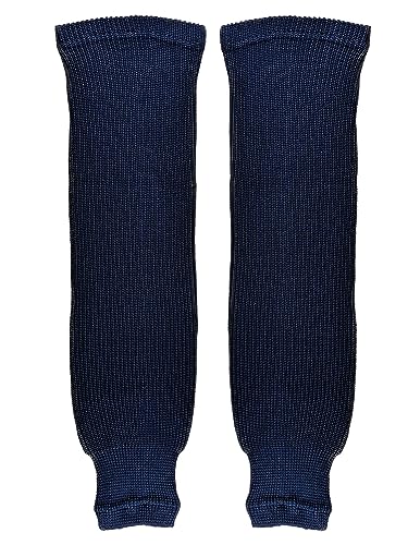Pear Sox Pro Weight Solid Color Hockey Socks (Navy, Mite)