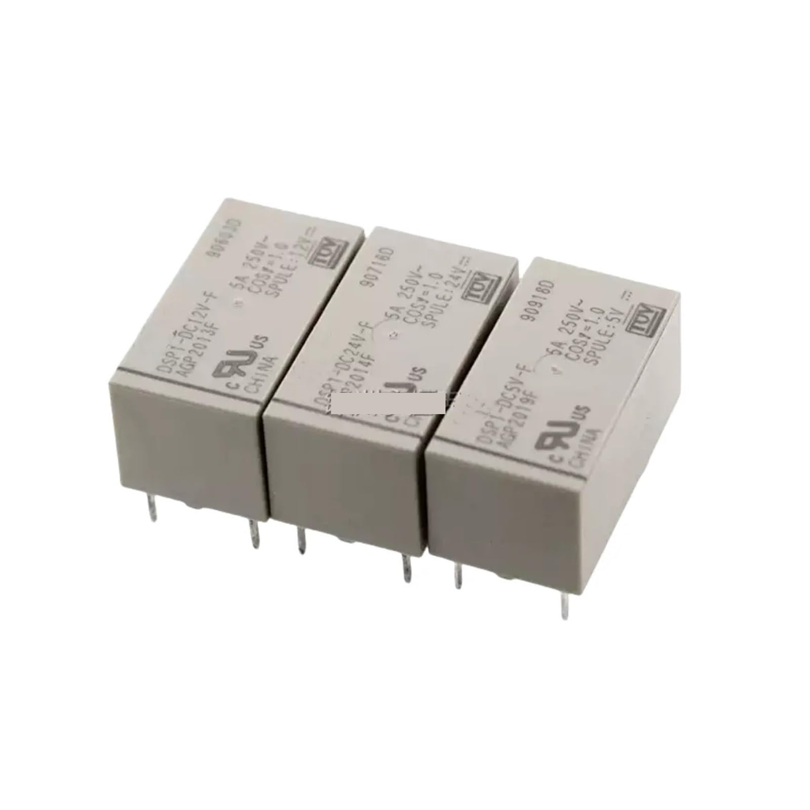 YZWRWRMKTB 5pc DSP1-DC24V-F AGP2014 6PINS 5A Relay