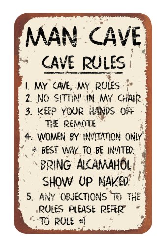 Ohio Wholesale Man Cave Rules Wall Art, from our Water Collection