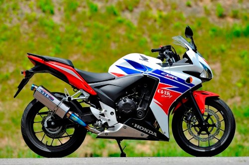 OVER｜CBR400R (19-)│TT-Formula RS｜マフラー OVER オーヴァー TT-Formula RS フルチタン スリップオン