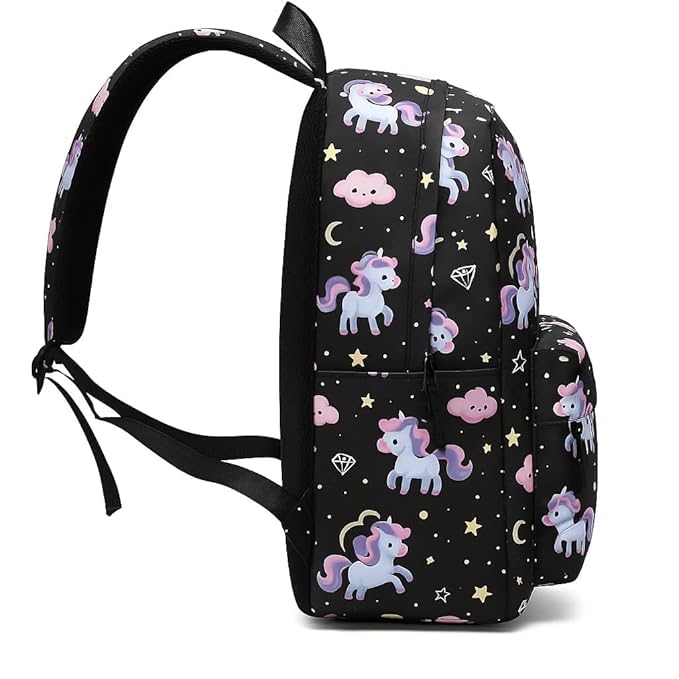 Image of College bag for girls and boys, Office Bag for Men & Women, 15.6 Inch Laptop Backpack, Water Resistant & Lightweight School and Tuition Bag, 2 Compartments with Bottle Holder