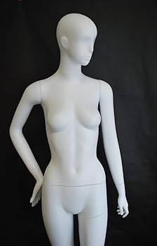 Amazon.co.jp: マネキン女性全身リアルボディ MD-X3WL（白光沢