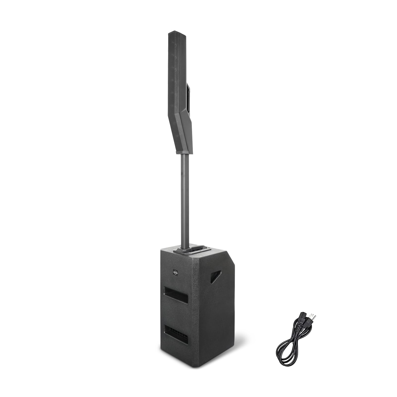 LOTAWAY EQ-800 Active Powered Column Line Array Speaker System 3300W Outdoor Indoor Portable PA Set with 4 Channel Mixer DJ Speakers Bluetooth Wireless with 12 inch Subwoofer for Party,Gigs,Club