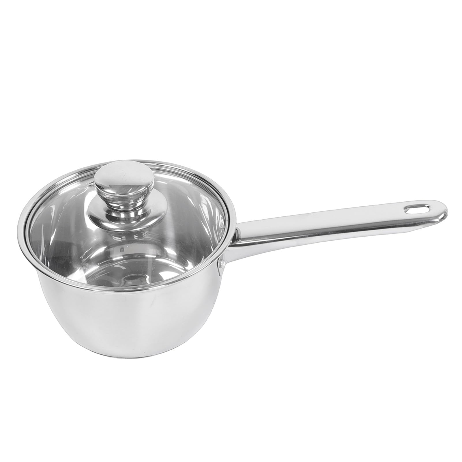 Jectse 15-teiliges Kochgeschirr-Set aus Edelstahl, Töpfe und Pfannen-Set mit Deckel, Küchen-Kochgeschirr- Zum Kochen, Kochutensilien aus Edelstahl, Kochutensilien für die Küche