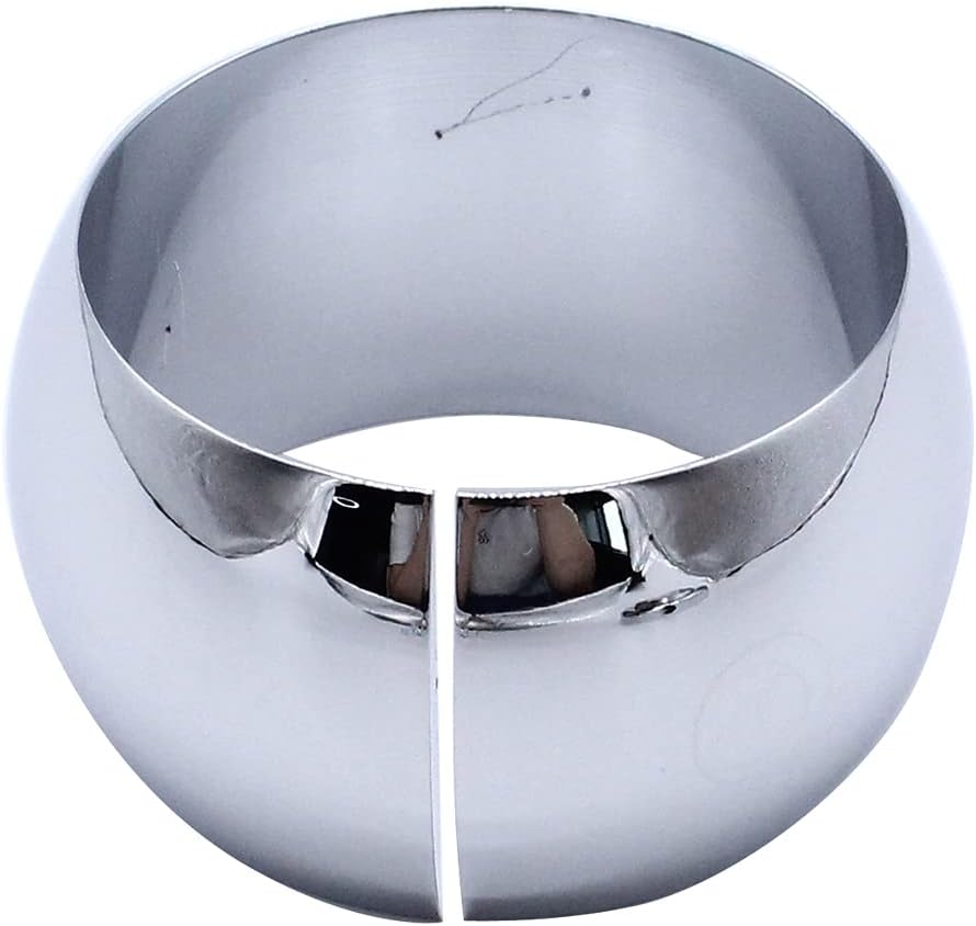 Polished Aluminum 2" Steering Column Floor Swivel Mount Base