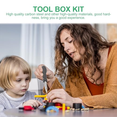 Ciieeo Kit de Suministros de Reparación Estuche Resistente para Uso Doméstico y Proyectos de Jardinería 20 Piezas de Herramientas Manuales 5.31X5.31X2.36 Pulgadas - imagen 8