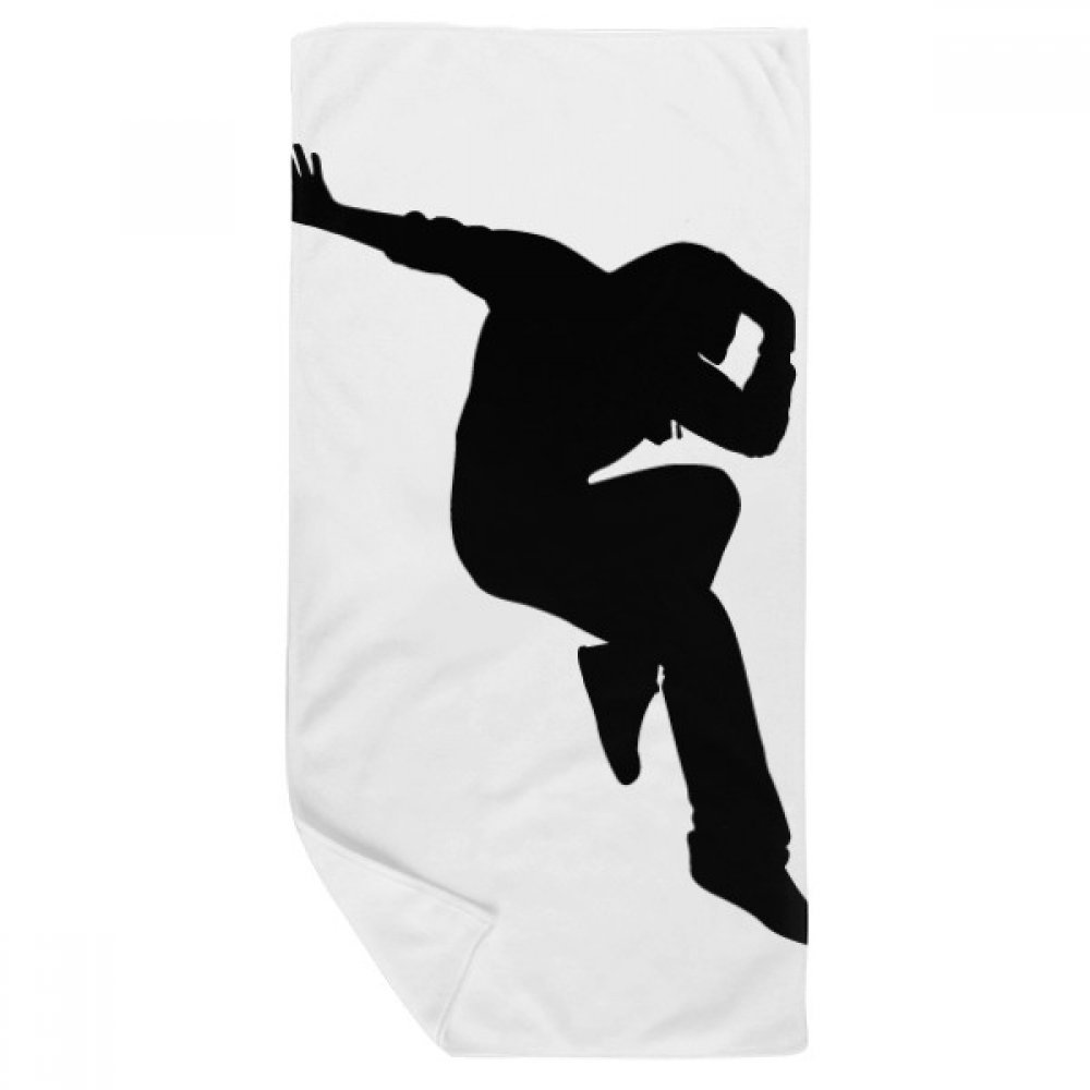 Serviette de bain Hip Pop pour la danse et le sport dynamique en salle 35x70cm