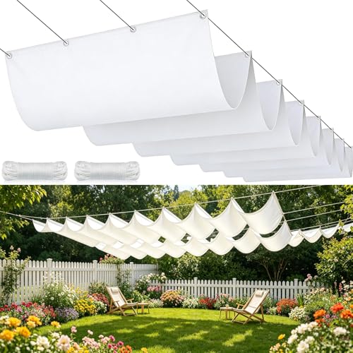 Voile d'ombrage rétractable imperméable pour protéger la famille - 2