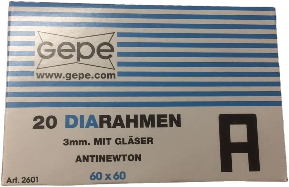 1pcs 120 clip 6x6 Newton proof ring glass slide box [single sheet price]