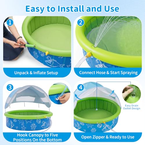 Foldable Kiddie Pool - image 7