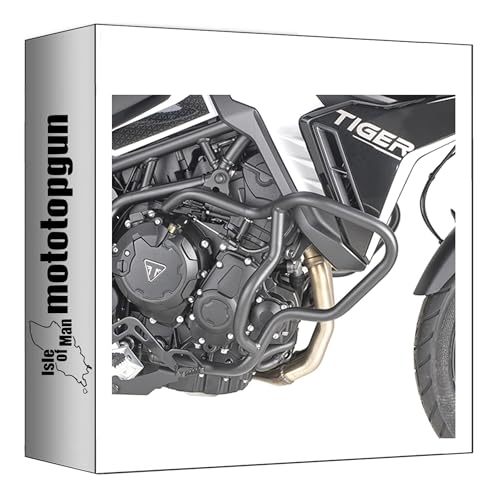 Pare-carters tubulaires TN6415 Givi : protection latérale anti-chute Triumph Tiger 900