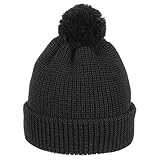 ONE SIZE 53-60 CM // Die schlicht einfarbige Optik kombiniert mit modisch breitem Umschlag lässt sich spielend leicht zu fast jedem Outfit kombinieren