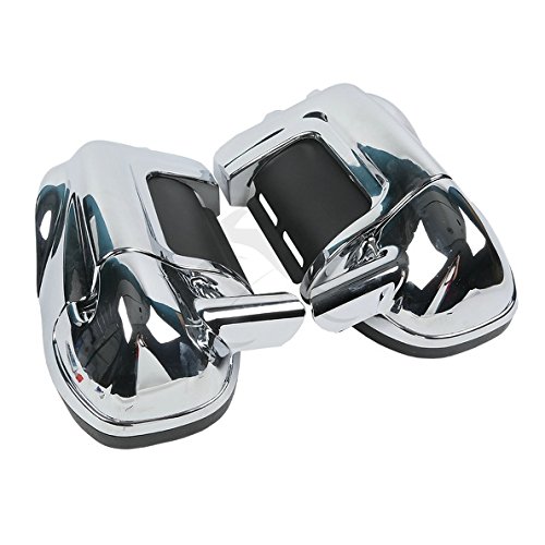 Tcmt Chrome Glove Box Lower Vented Leg Fairings Fits For Harley Touring Road King Road Glide Street Glide Electra Glide Ultra-Classic 1983-2013 #TOP24