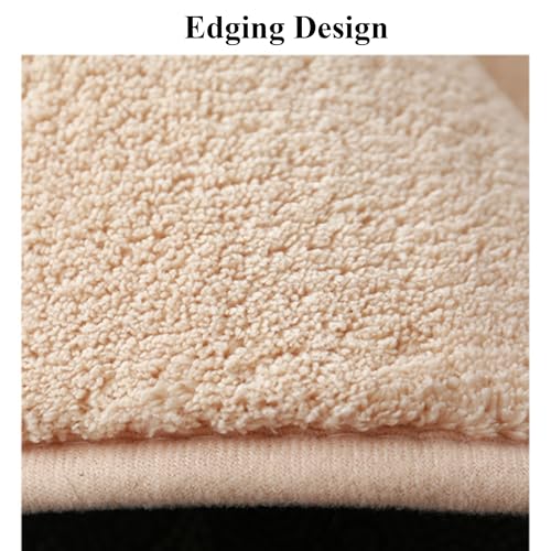 Tapis lavable qui ne perd pas ses poils bordeaux - 4
