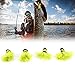 plplaaoo Fly Fishing Yarn Strike Indicators Fluorescent Yellow Adjustable Floats for Enhanced Sensitivity and Visibility in All Water Conditions (Fluorescent Yellow)