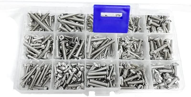 Miniatura 2 de Kit de herramientas de reparación de caja de tornillos RC Tornillo de coche de acero inoxidable para TRAXS X-maX XMAXX 15 RC Piezas de automóvil -