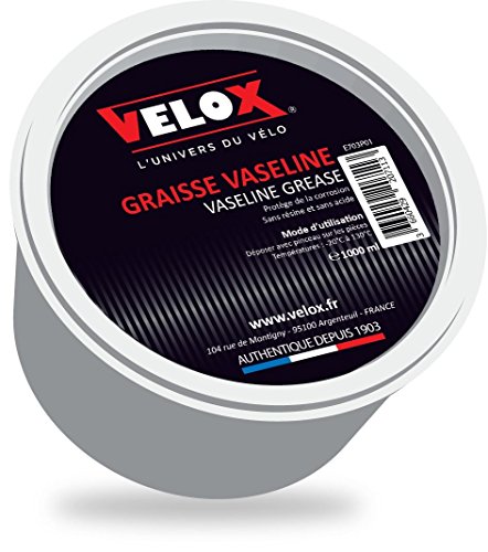 VELOX Graisse de Vaseline 1 kg pour entretenir les vélos et équipements de maison