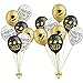 SUNBEAUTY Abschlussfeier Luftballons Graduation Dekoration 2022 Abi Bachelor Graduierung Party (15er Set)