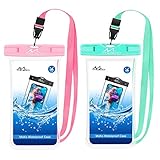 Protección Complecta - Carcasa de TPU suave y liviana con resistencia a los rasguños y resistencia a las heladas y un acceso simple de cierre a presión, protege su dispositivo contra el agua, la nieve, el polvo y la suciedad.