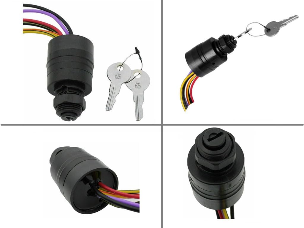 Amazon.com: 87-88107 Ignition Key Switch Push to Choke for Mercury