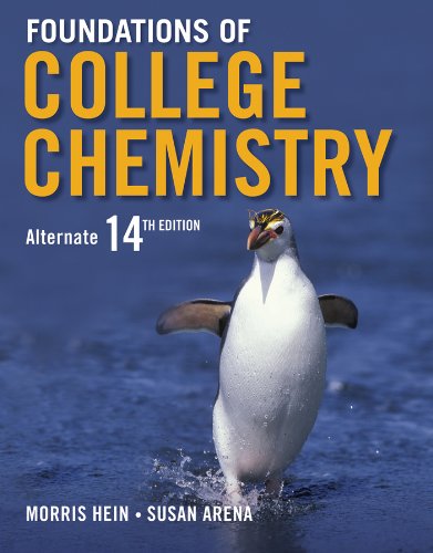 Foundations of College Chemistry Alternate 14e + WileyPLUS Registration Card