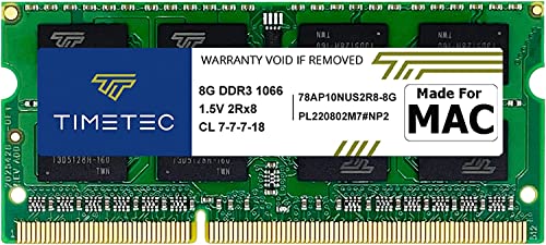 Amazon.co.jp: Timetec 8GB DDR3 1067MHz / 1066MHz PC3-8500 CL7