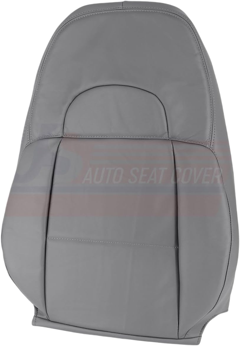 1998 to 2001 Fit fits Ford Explorer XLT Driver Top Genuine Leather Seat Cover Gray