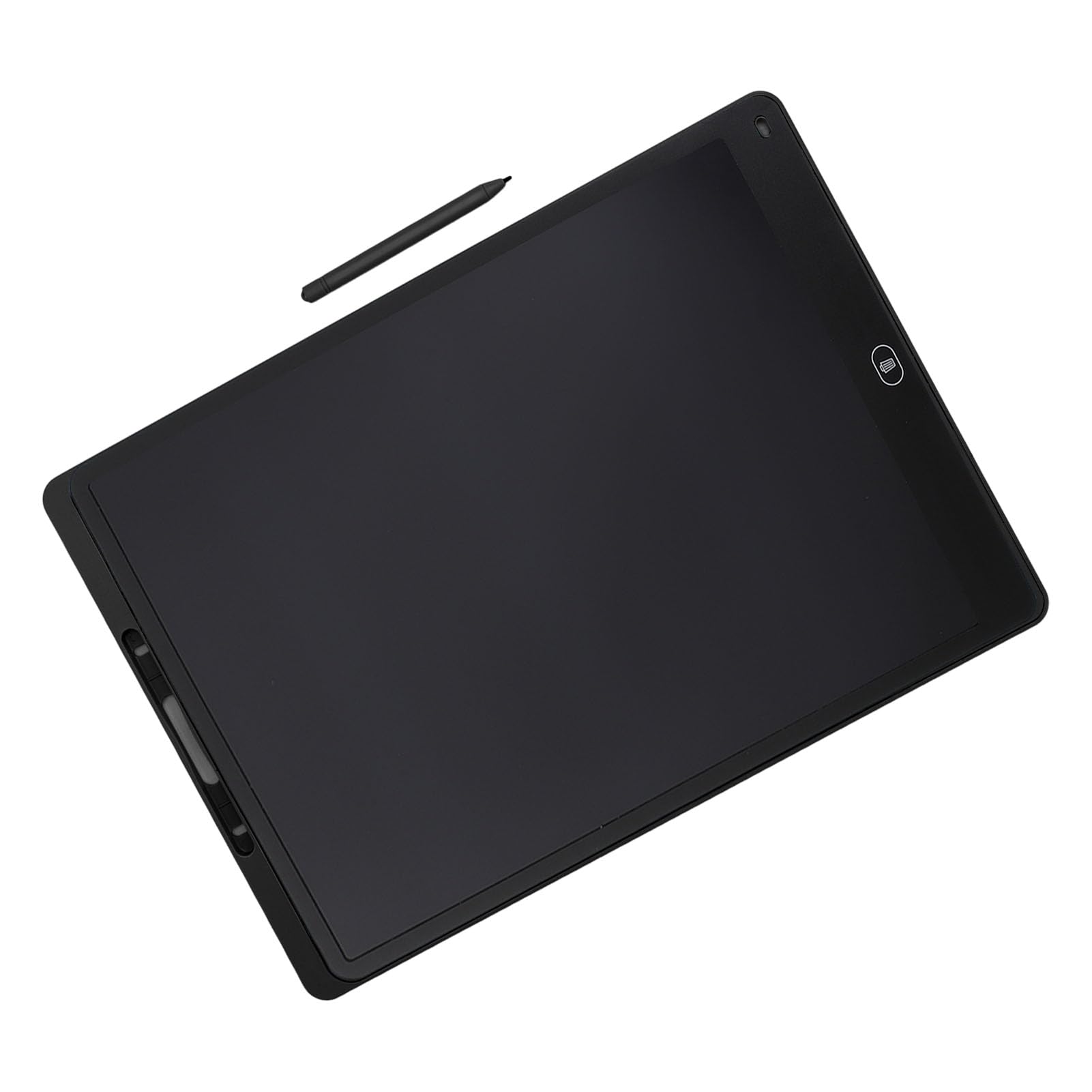 Generic Tableta de Dibujo de 20 Pulgadas para Niños Pantalla de Escritura LCD para Niños, Almohadilla Electrónica de Dibujo Amigable con el Medio Ambiente con Pluma para Expresión Creativa (Black)