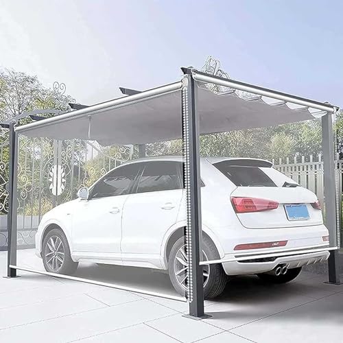Stores enroulables transparents en PVC imperméable pour pergola