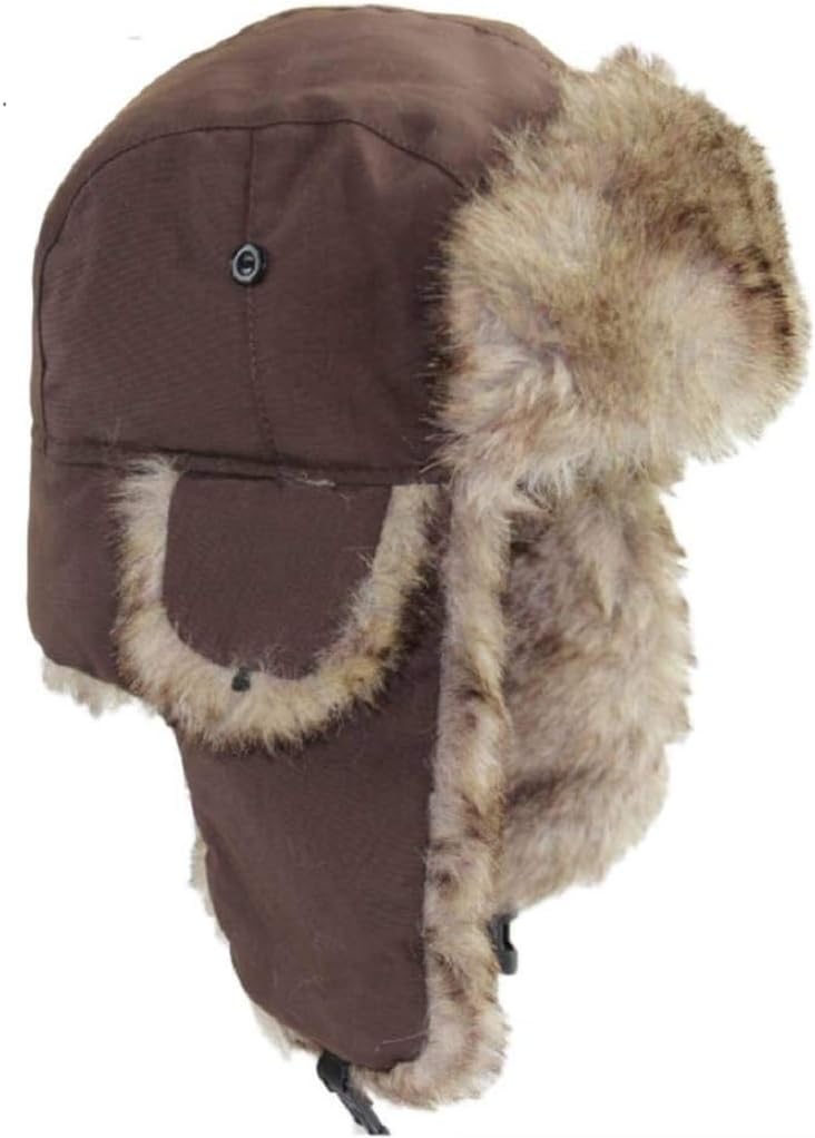 Trapper Warm Russian Trooper Hat Winter Skiing Cap Women Men Windproof