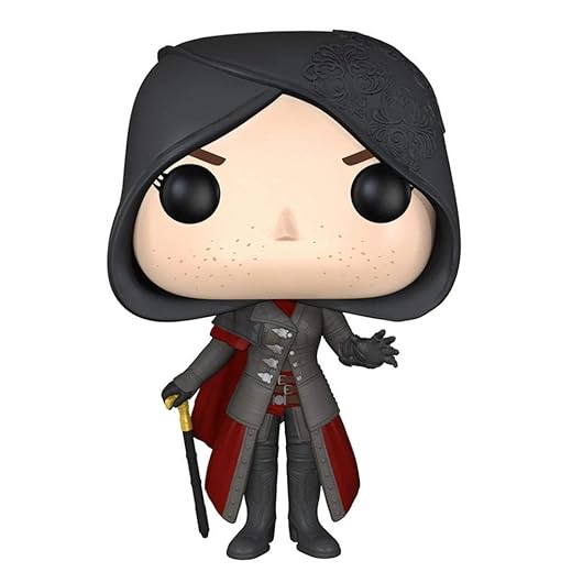 Funko Pop Games: Assassin'S Creed - Evie Frye Action Figure,Black