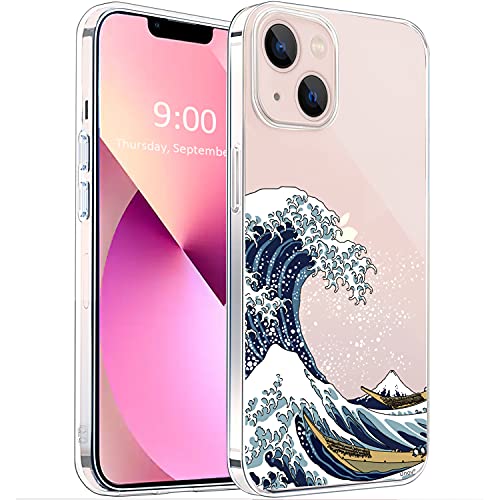 Coque iPhone 13 Mini avec motif Great Wave pour sublimer votre téléphone au quotidien