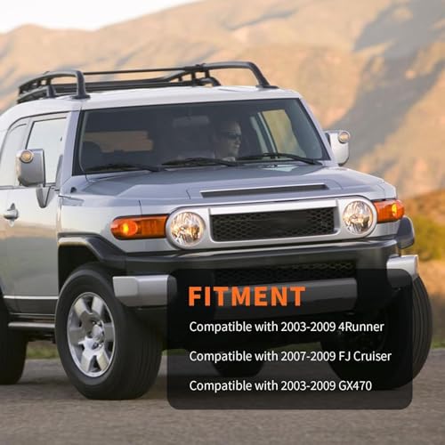 Image of 5140535101 Engine Radiator Splash Shield Guard Compatible with 2003-2009 4Runner /2007-2009 FJ Cruiser /2003-2009 GX470 Front Lower Engine Cover Lid Skid Plate 51405-35101
