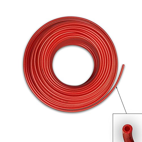 Food Grade 1/4 Inch Plastic Tubing for RO Water Filter System, Aquariums, Refrigerators, ECT (300 Feet, Red)