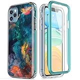 Esdot iPhone 11 Pro Max Case with Built-in Screen Protector,Military Grade Cover with Fashionable De